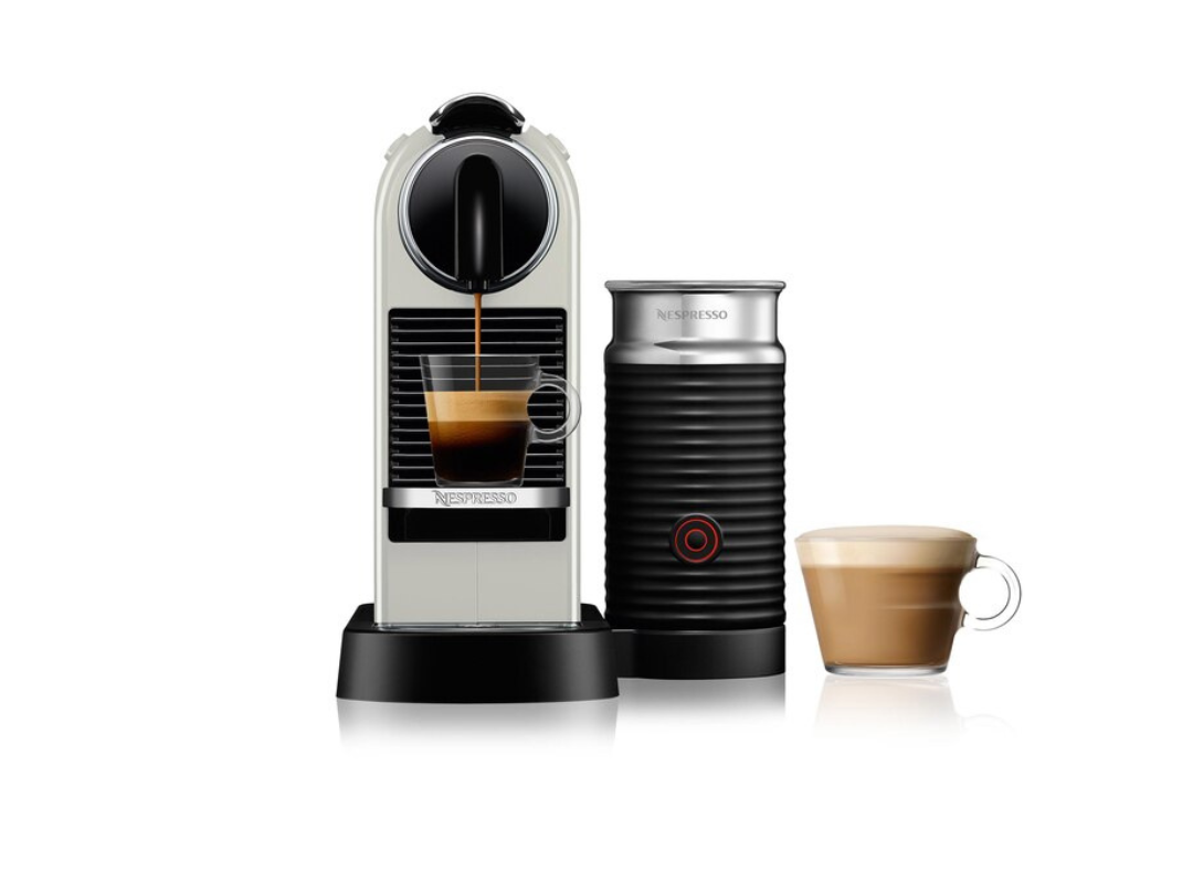 Buy Nespresso CitiZ & Milk White Coffee Machine – in Qatar Buy Nespresso CitiZ & Milk White Coffee Machine – in Qatar